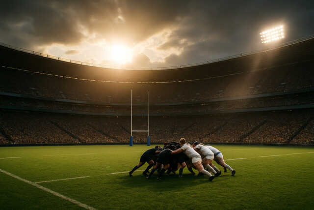A bird's-eye view of rugby